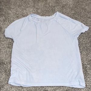 baby blue t shirt